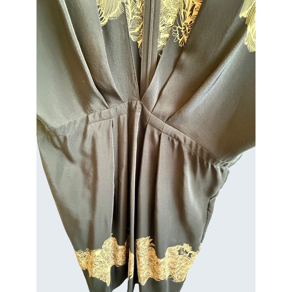 Designer Silk Vanessa Bruno dress S Old Money Quiet Luxury Cocktail Party NWOT - Picture 7 of 11
